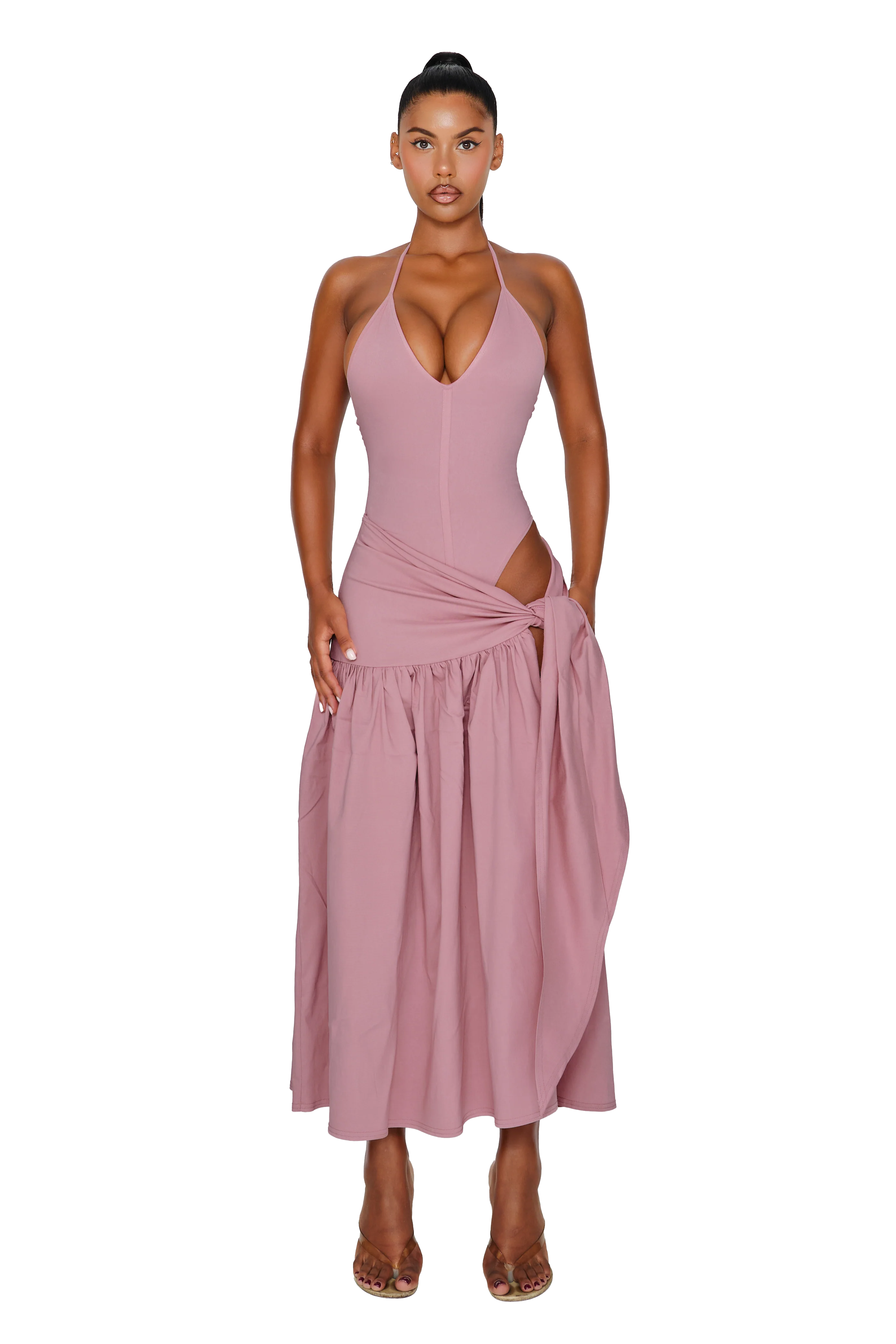 Atacama Dress - Chilled Rosè