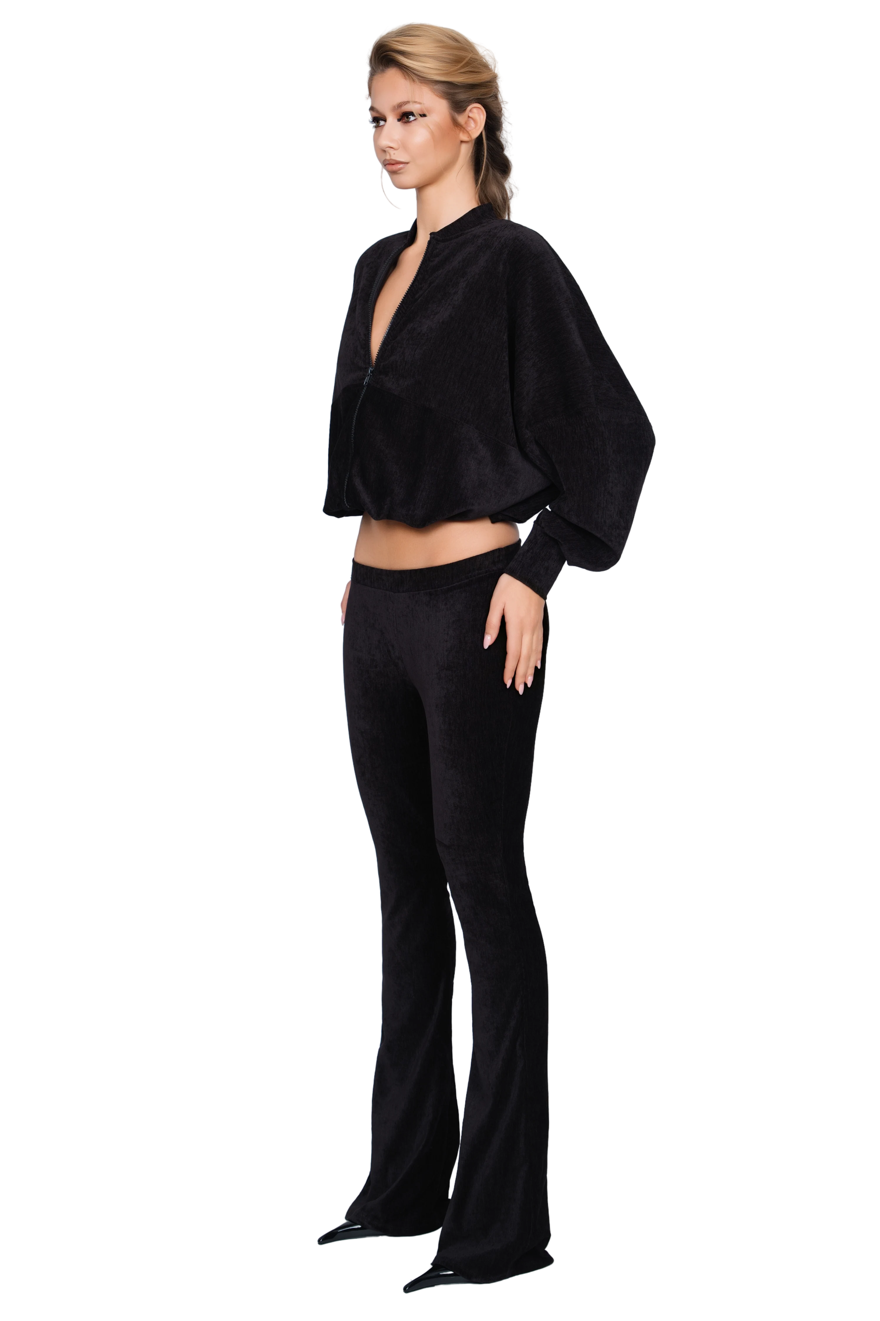 Palla Bianca Trouser - Obsidian Plush - Image 2